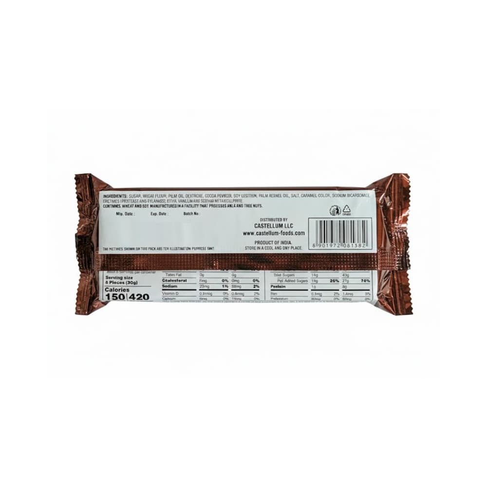 Sorbeto de vainilla con crema de chocolate Castellum (85 g / 3.oz) - Miniatura 2