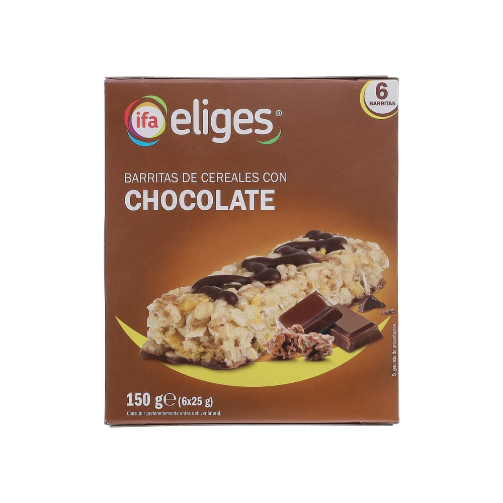 Barritas de cereales con chocolate IFA Eliges (150 g / 5.29 oz) - Miniatura 2