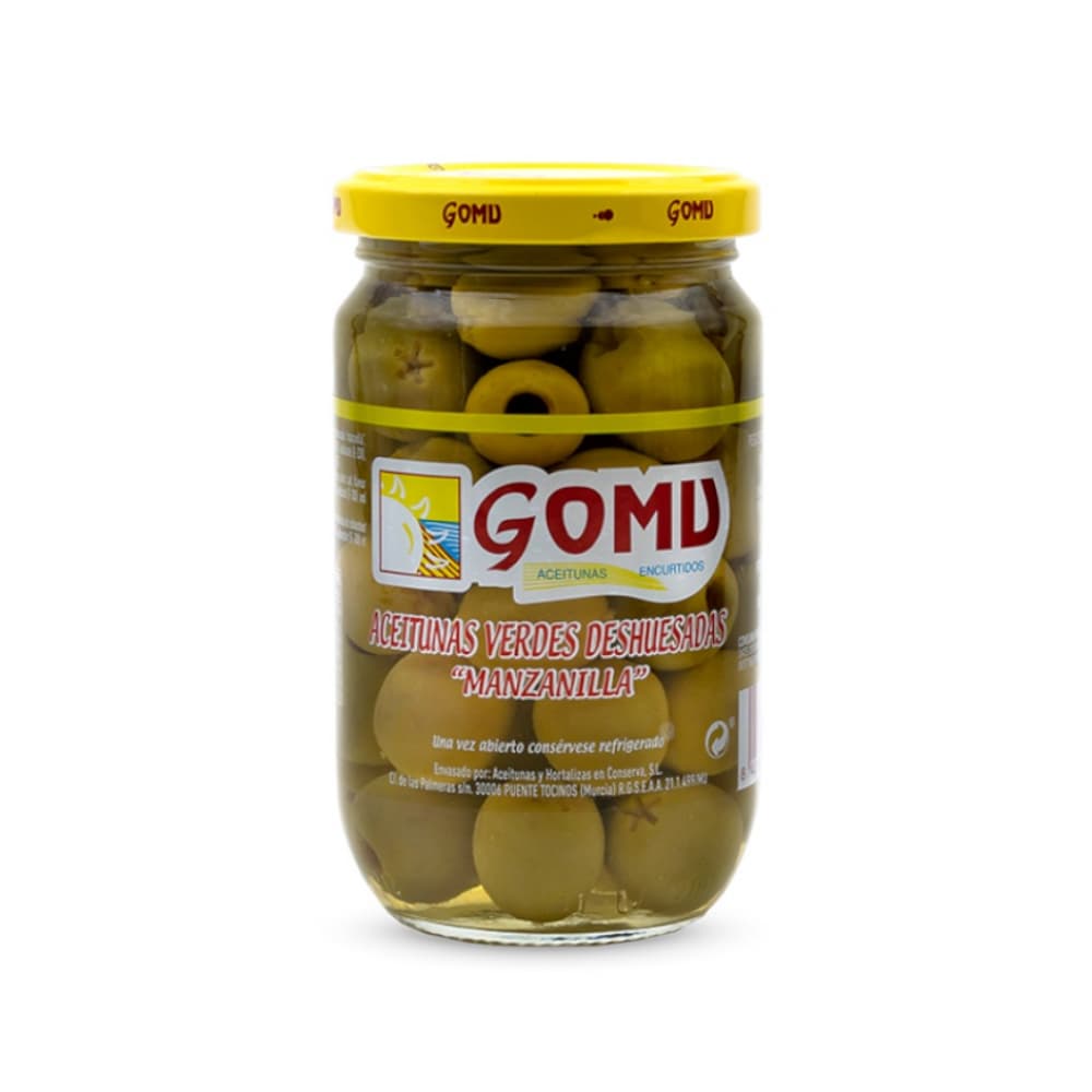 Aceitunas verdes deshuesadas Gomu (300 g / 10.58 oz) - Miniatura 4