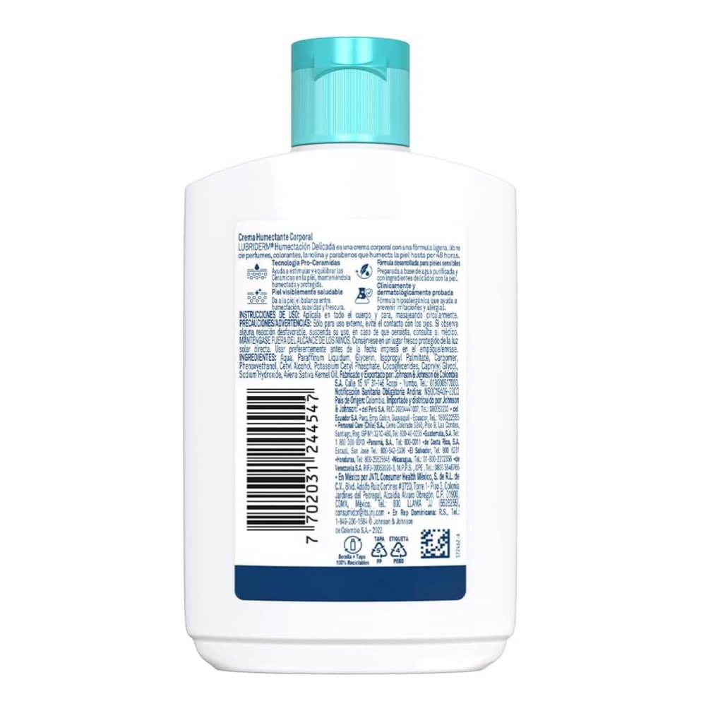 Crema humectante delicada Lubriderm (200 ml) - Miniatura 3