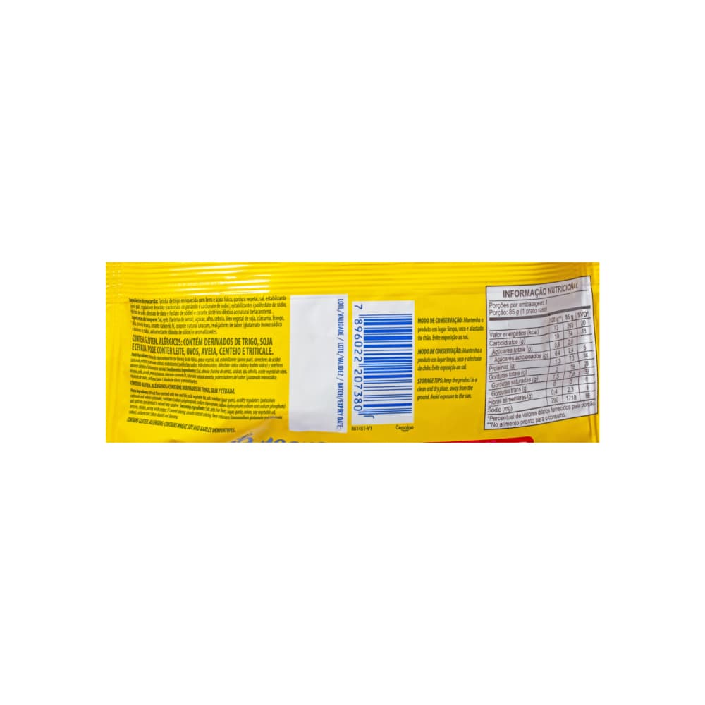 Fideos instantáneos sabor a pollo Todeschini (85 g / 2.99 oz) - Miniatura 3
