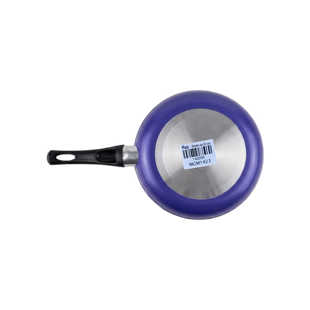 Sartén de 23 cm antiadherente esmaltado exterior azul Ray - Miniatura 3