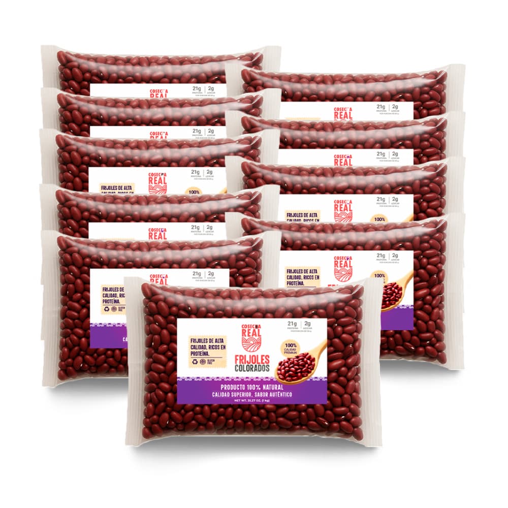 Frijoles colorados Cosecha Real (10 x 1 kg / 2.2 lb) - Imagen 1