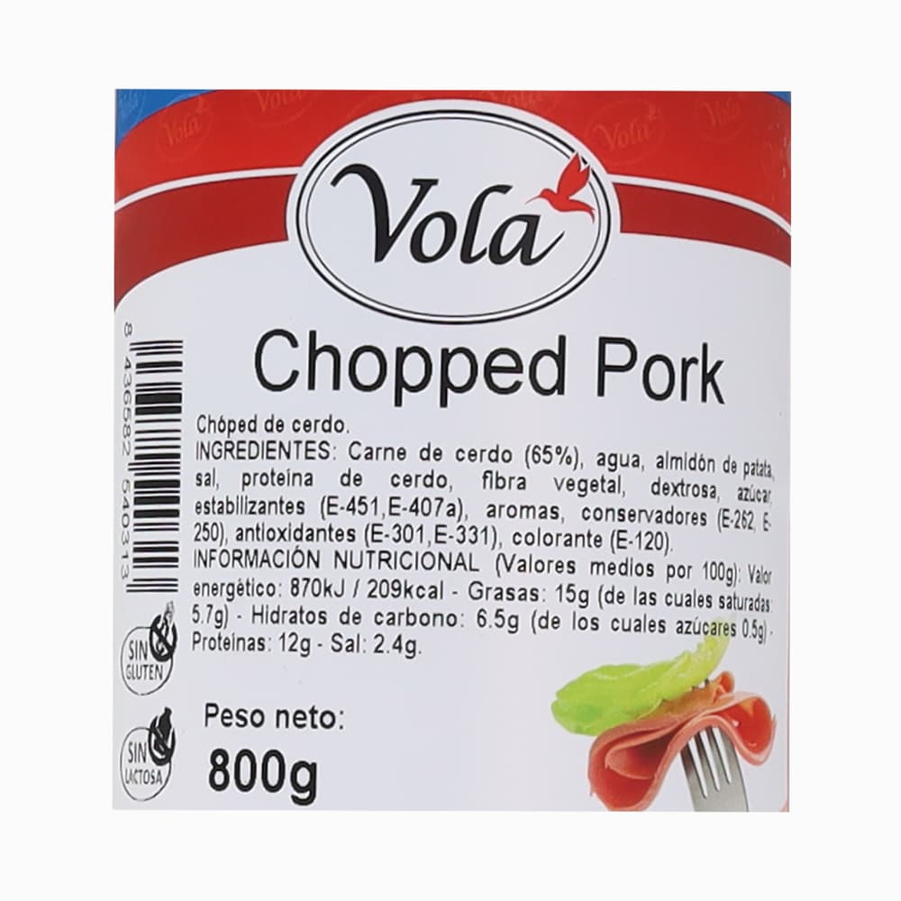 Chóped de cerdo Volá (800 g / 1.76 lb) - Miniatura 2