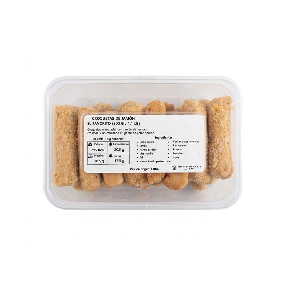 Croquetas de jamón El Favorito (500 g / 1.1 lb) - Miniatura 2