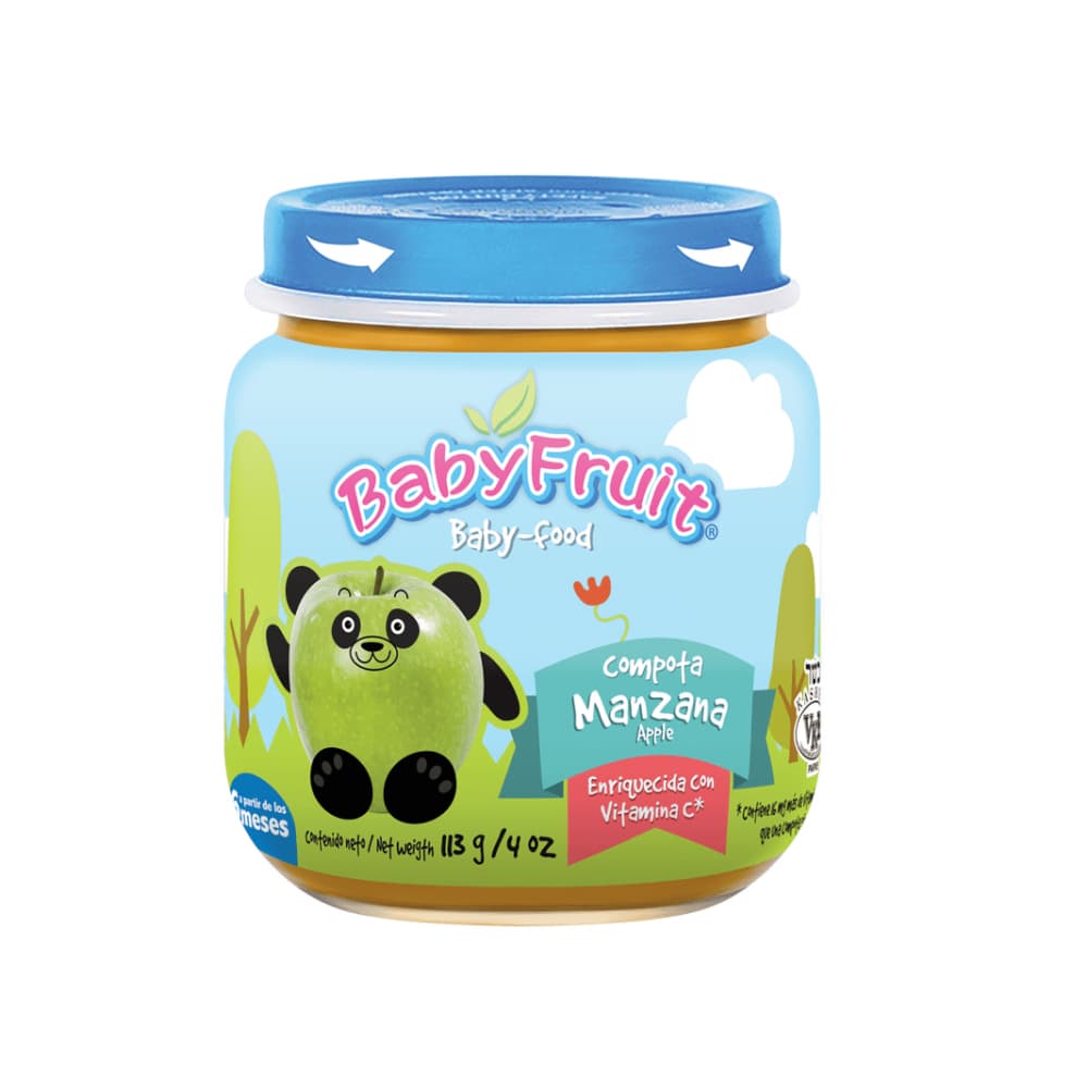 Compota de manzana Baby Fruit (24 x 113 g /4 oz) - Miniatura 3