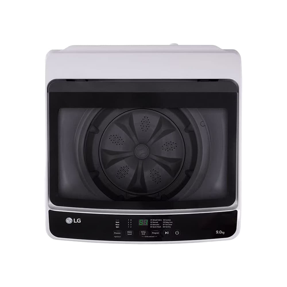 Lavadora automática 9 kg carga superior color gris LG WT9ELR - Miniatura 2