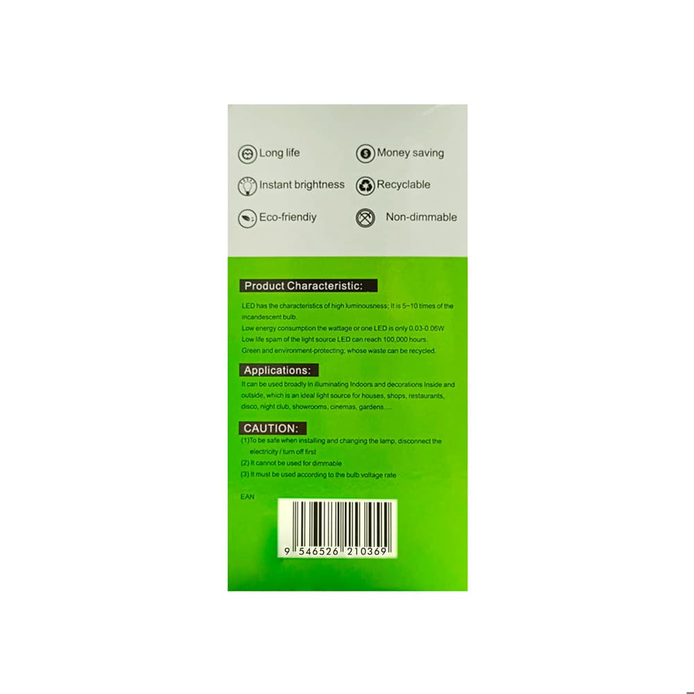 Bombillo Led recargable 9 W Wealco WL9 - Miniatura 4