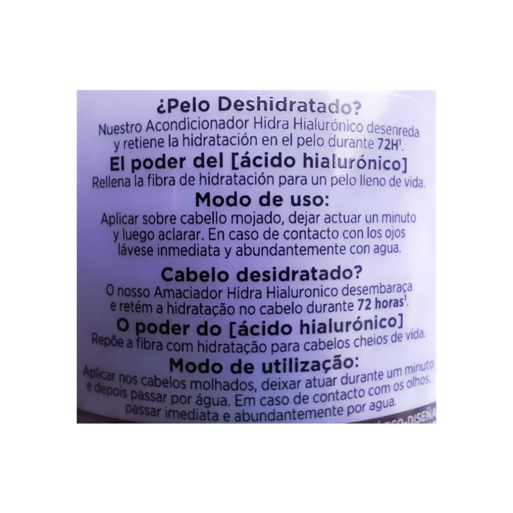 Champú Hidra Hialurónico L'Oréal Paris Elvive (400 ml) - Miniatura 4