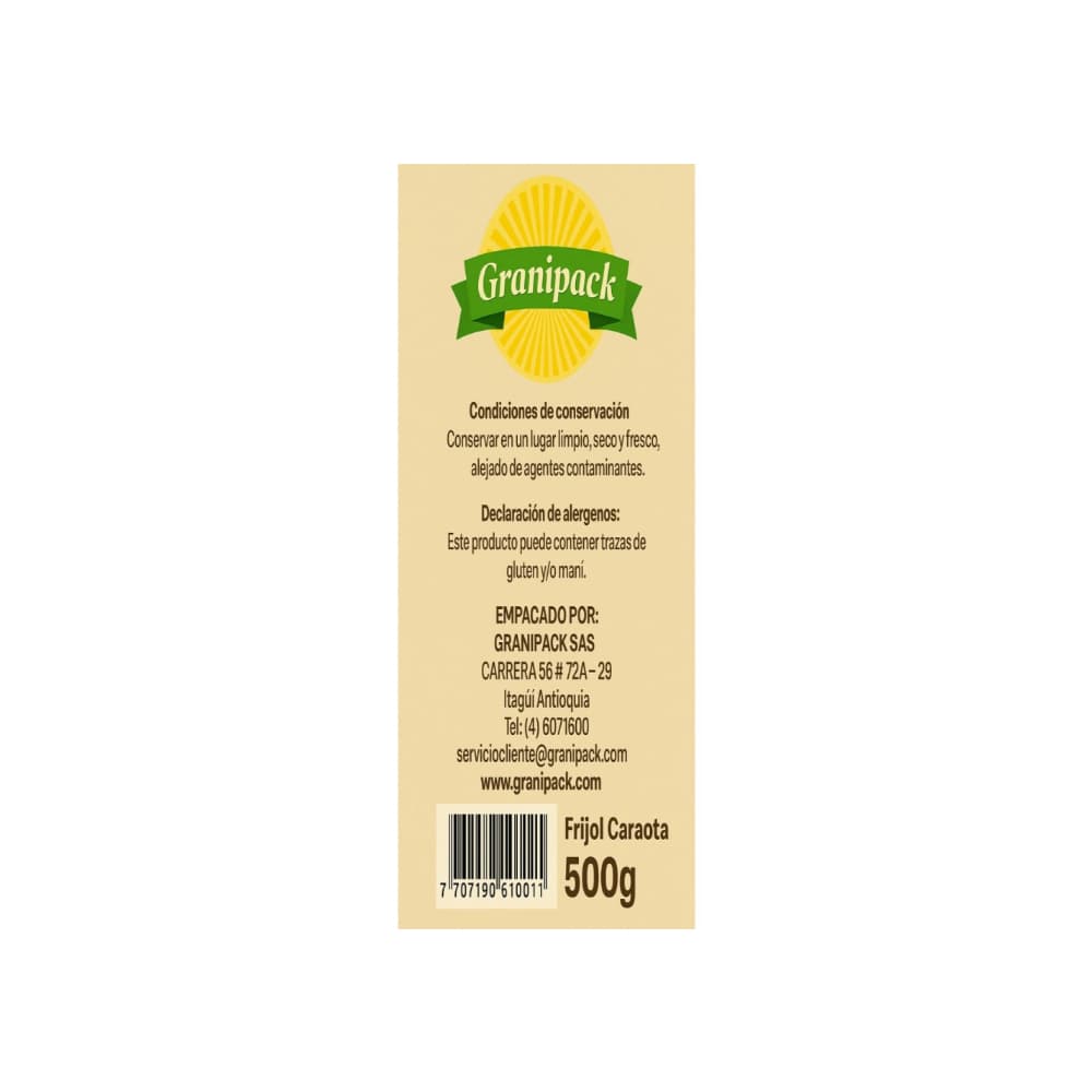 Frijoles negros Granipack (500 g / 1.1 lb) - Miniatura 3