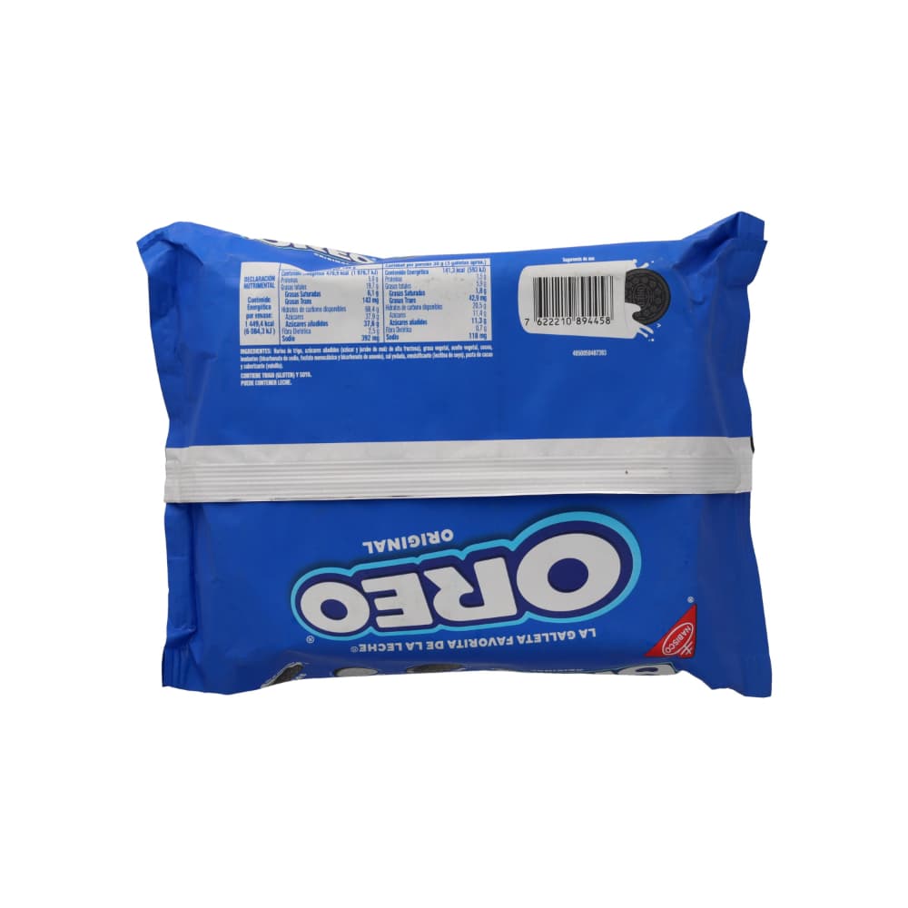 Galletas sándwich sabor a chocolate con relleno cremoso sabor a vainilla Oreo (307.8 g / 10.86 oz) - Miniatura 2