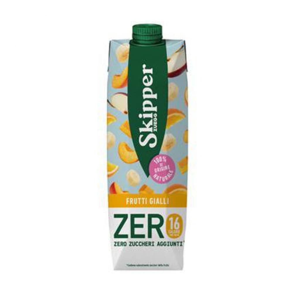Jugo -zumo- de fruta amarilla sin azúcares añadidos Skipper Zuegg (1 L) - Imagen 1