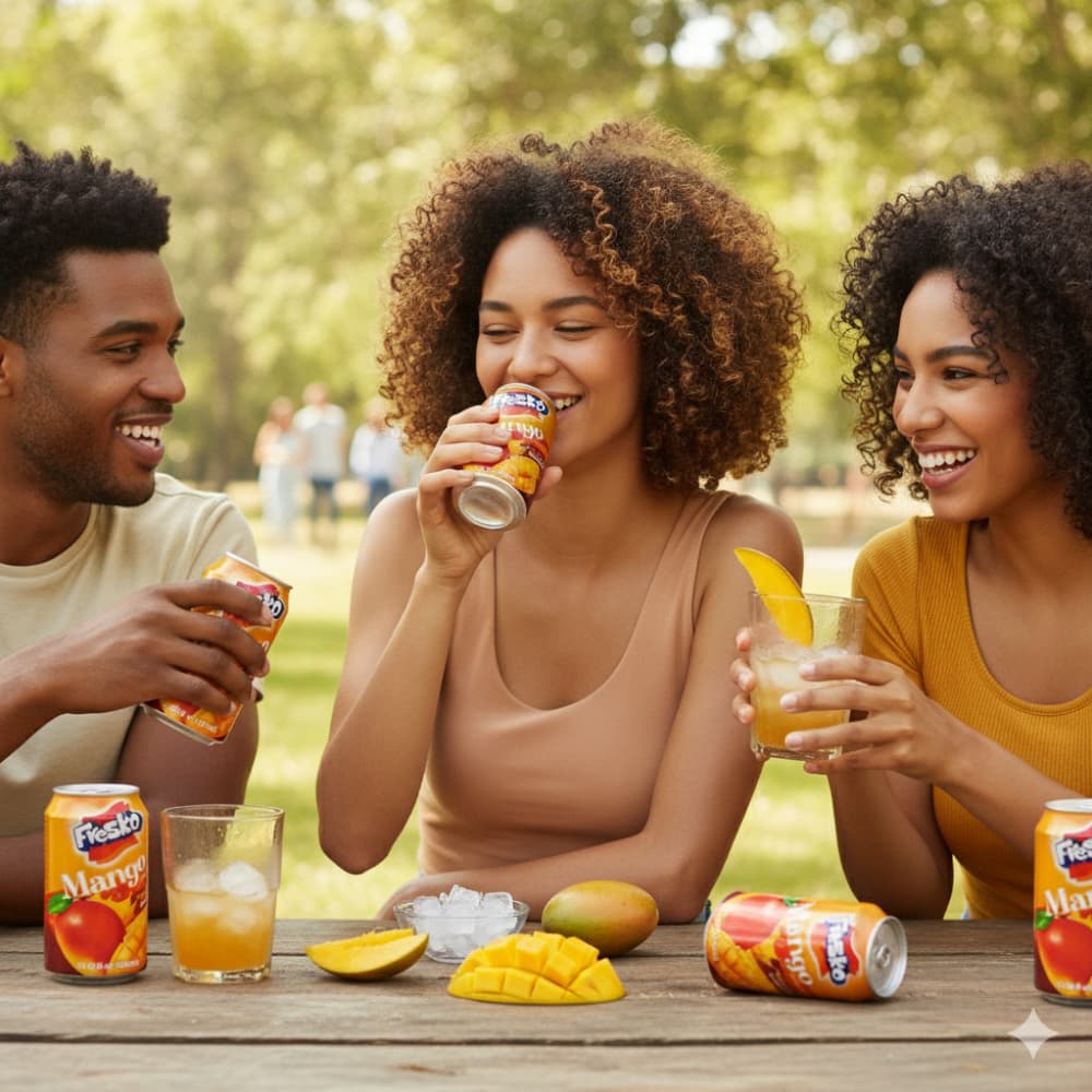 Jugo de mango Fresko (12 x 330 ml / 11.16 oz) - Miniatura 4