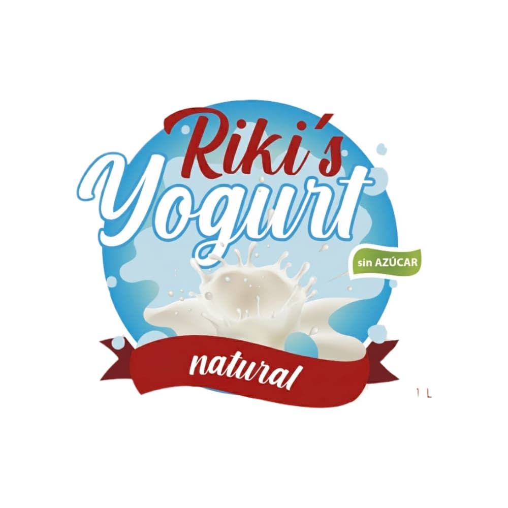 Yogurt natural sin azúcar Riki´s (1 L) - Miniatura 2
