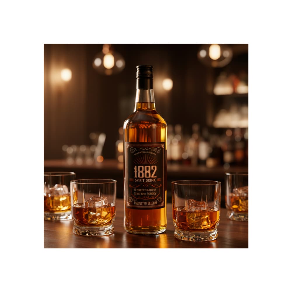 Whisky 40 % vol selección premium 1882 (3 X 1 L) - Miniatura 3