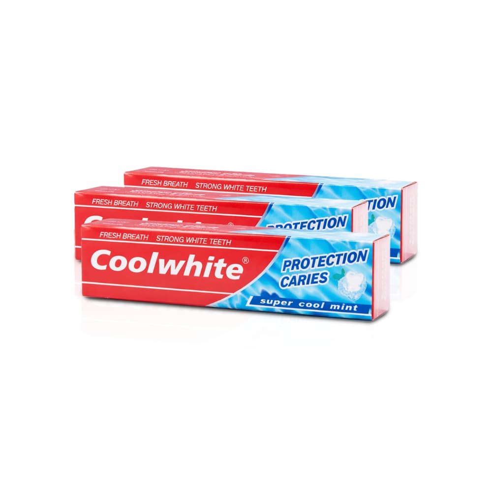 Pasta dental mentolada Coolwhite (3 x 120 g / 4.23 oz) - Miniatura 1
