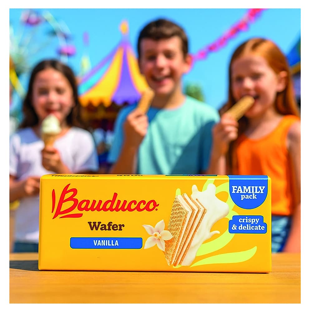 Sorbetos rellenos con crema sabor a vainilla Bauducco (142 g / 5 oz) - Miniatura 4