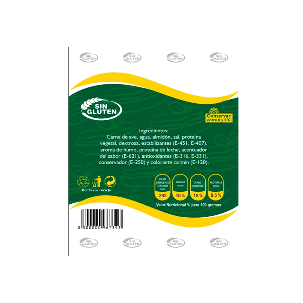 Pasta de bocaditos tradicioal Bravo (300 g / 10.6 oz) - Miniatura 3