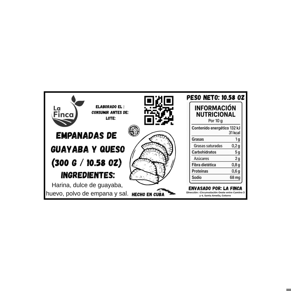 Empanadas de guayaba y queso La Finca (300 g / 10.58 oz) - Miniatura 3