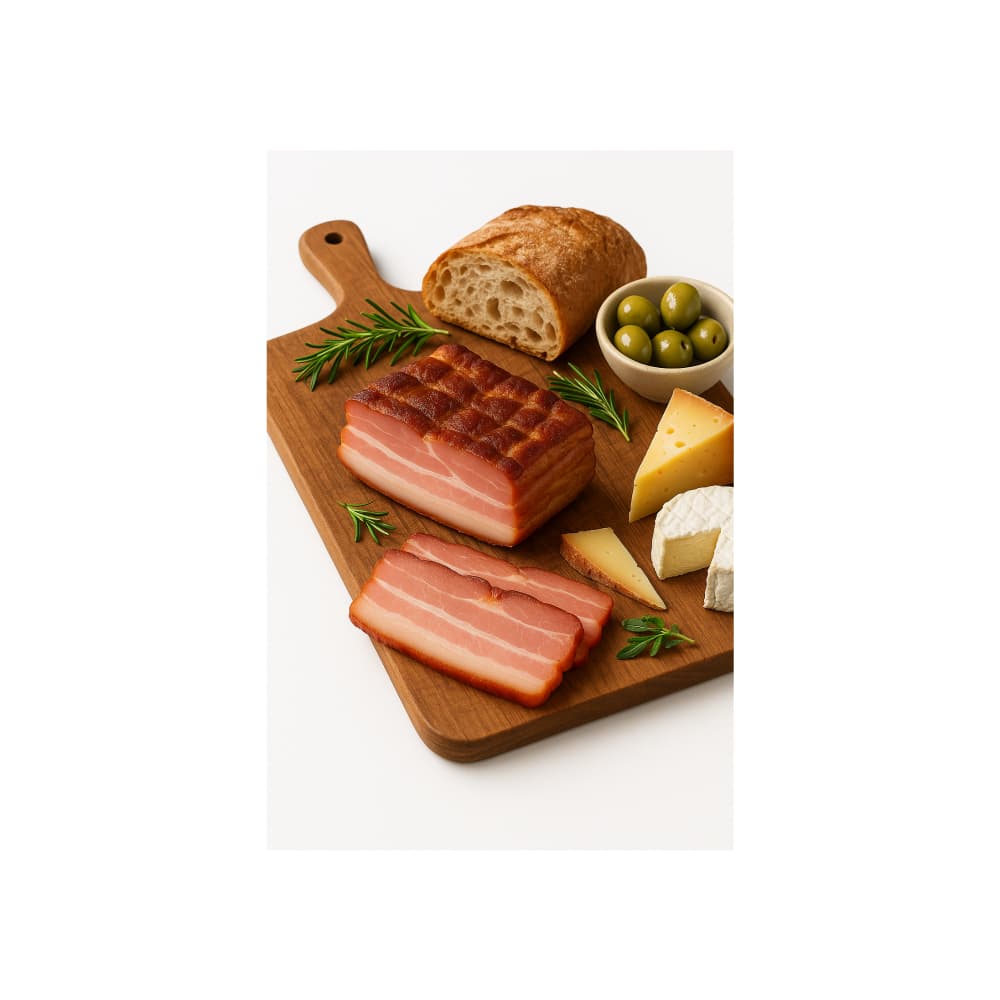 Costillas de cerdo ahumadas estilo bacón Cuba Embutidos (907 g / 2 lb) - Miniatura 5