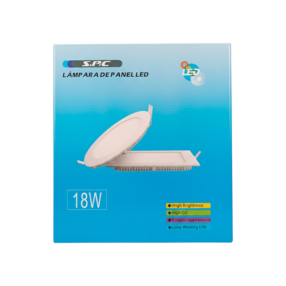 Lámpara de panel LED empotrable de 18 W SPC - Miniatura 2