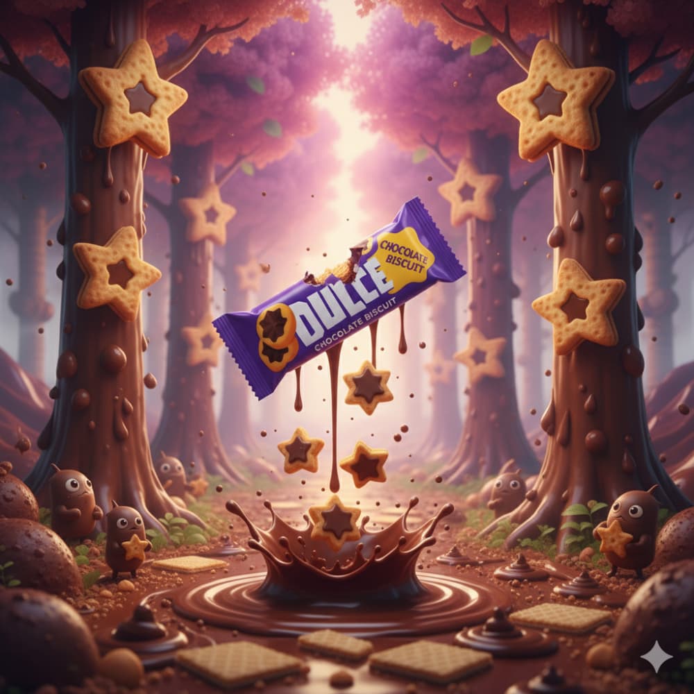 Galletas tipo sándwich con crema sabor chocolate Dulce (6 x 60 g / 2.12 oz) - Miniatura 4