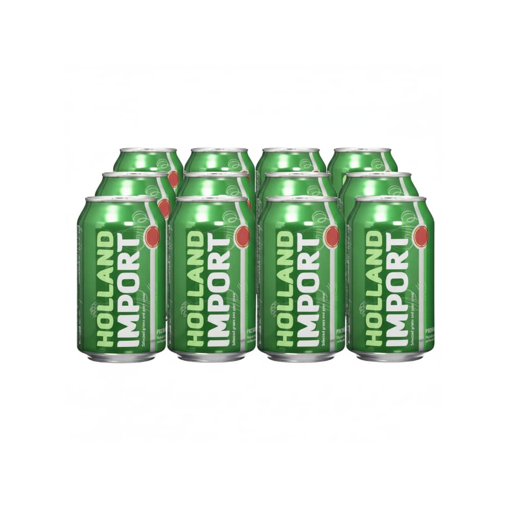 Cerveza Holland Import (12 x 330 ml) - Imagen 1