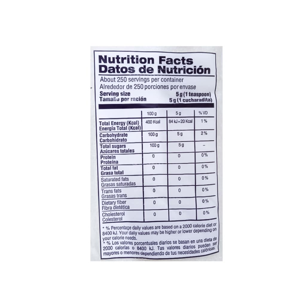 Azúcar blanca granulada YEYA (1 kg / 2.2 lb) - Miniatura 4