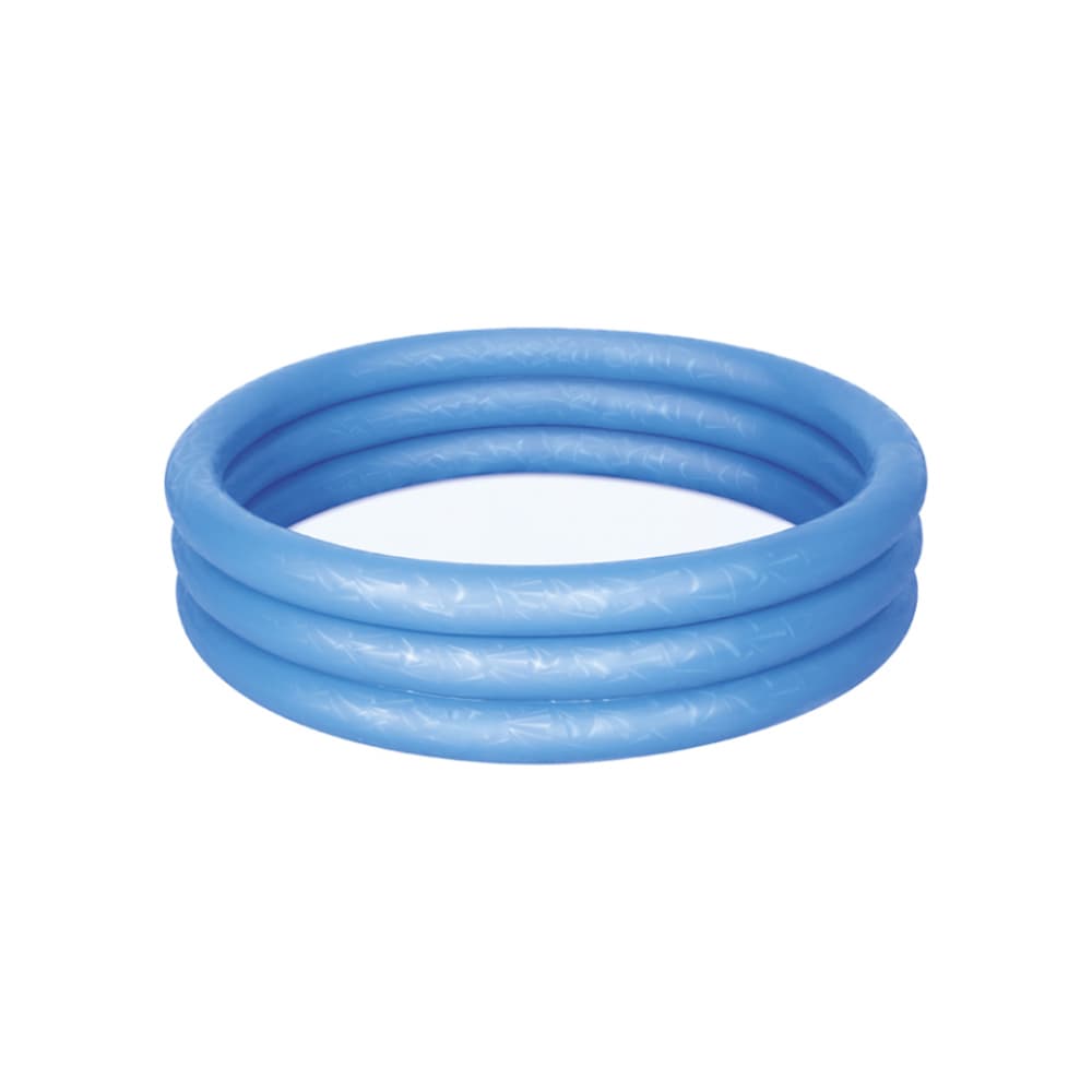 Piscina infantil inflable redonda 3 anillos azul 122 cm Bestway - Miniatura 1