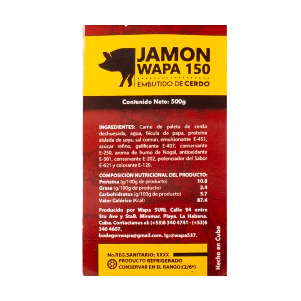 Jamón 150 Wapa (2 kg / 4.4 lb) - Miniatura 2