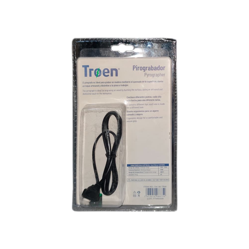Pirograbador de 30 W Troen - Miniatura 3