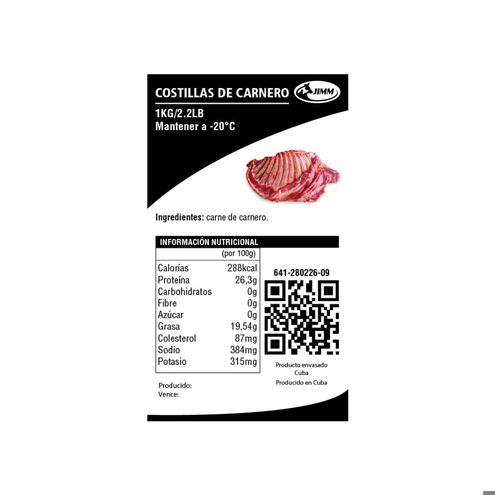 Costillas de carnero Jimm (1 kg / 2.2 lb) - Miniatura 3