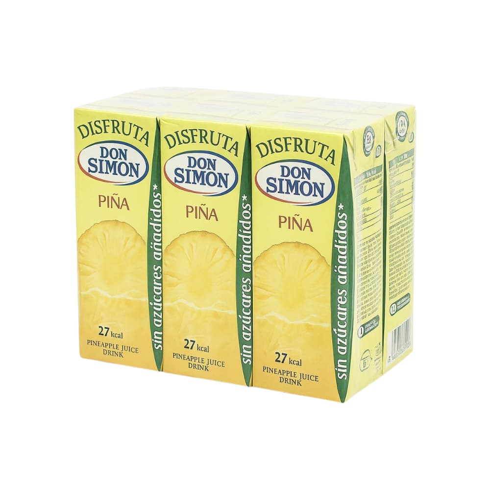 Jugo de piña Don Simon (6 x 200 ml) - Imagen 1