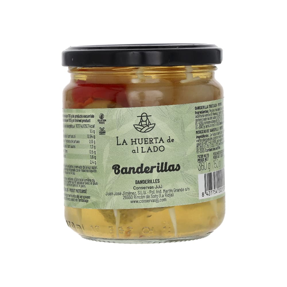 Banderillas en vinagre La Huerta de al Lado (360 g / 12.6 oz) - Miniatura 1