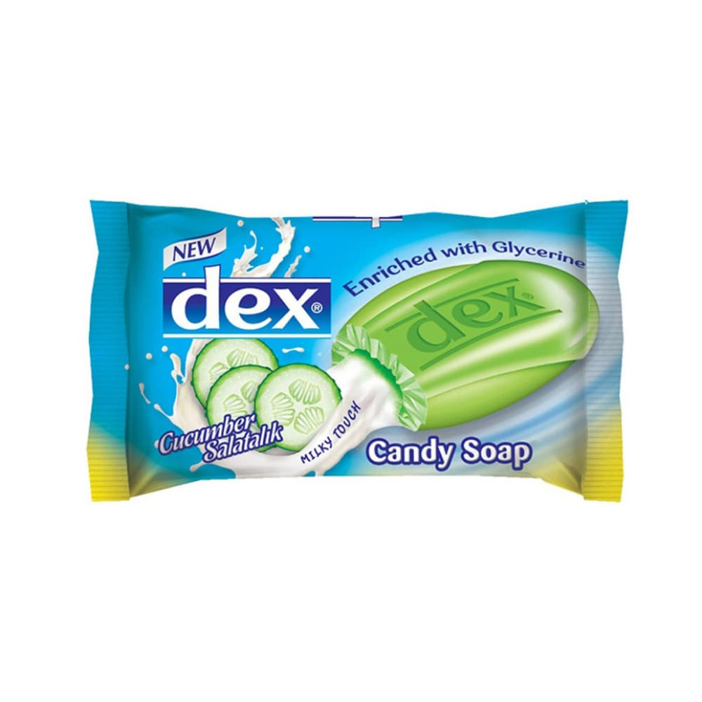 Jabón de tocador con glicerina y pepino Dex (90 g / 3.17 oz) - Imagen 1