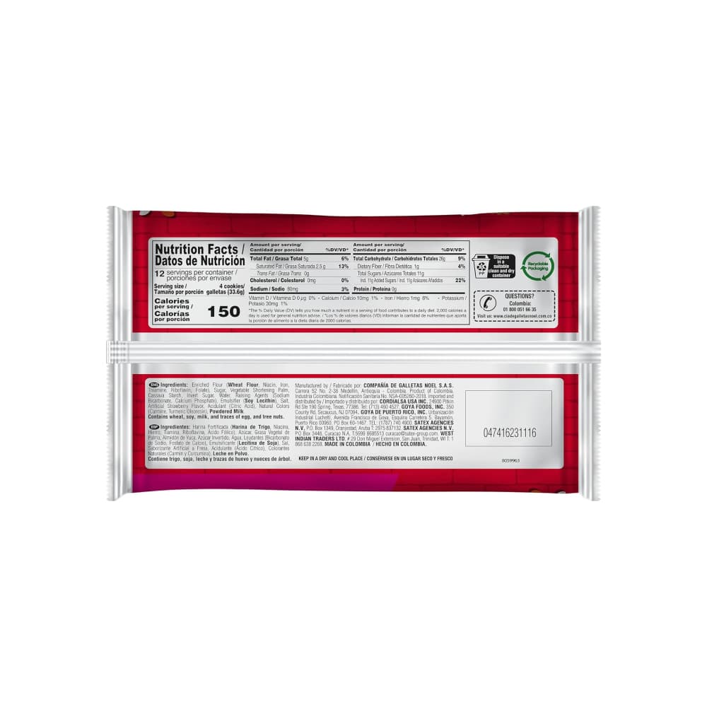 Galletas de fresa Festival (403 g / 14.22 oz) - Miniatura 2