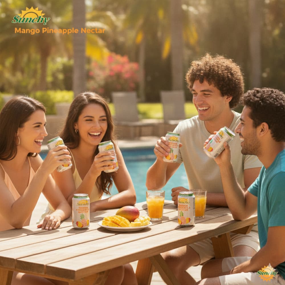Néctar mango piña Sunchy (12 x 334 ml) - Miniatura 4