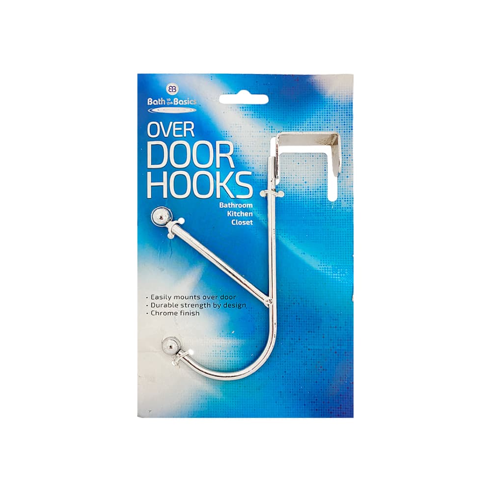 Gancho de metal para puerta Bath to the Basics - Imagen 1