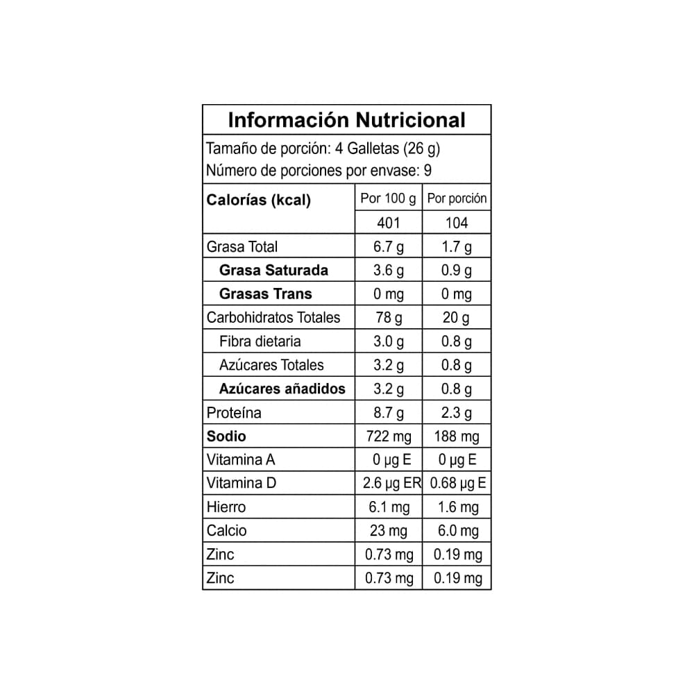 Galletas saladas Salricas (234 g / 8.25 oz) - Miniatura 4