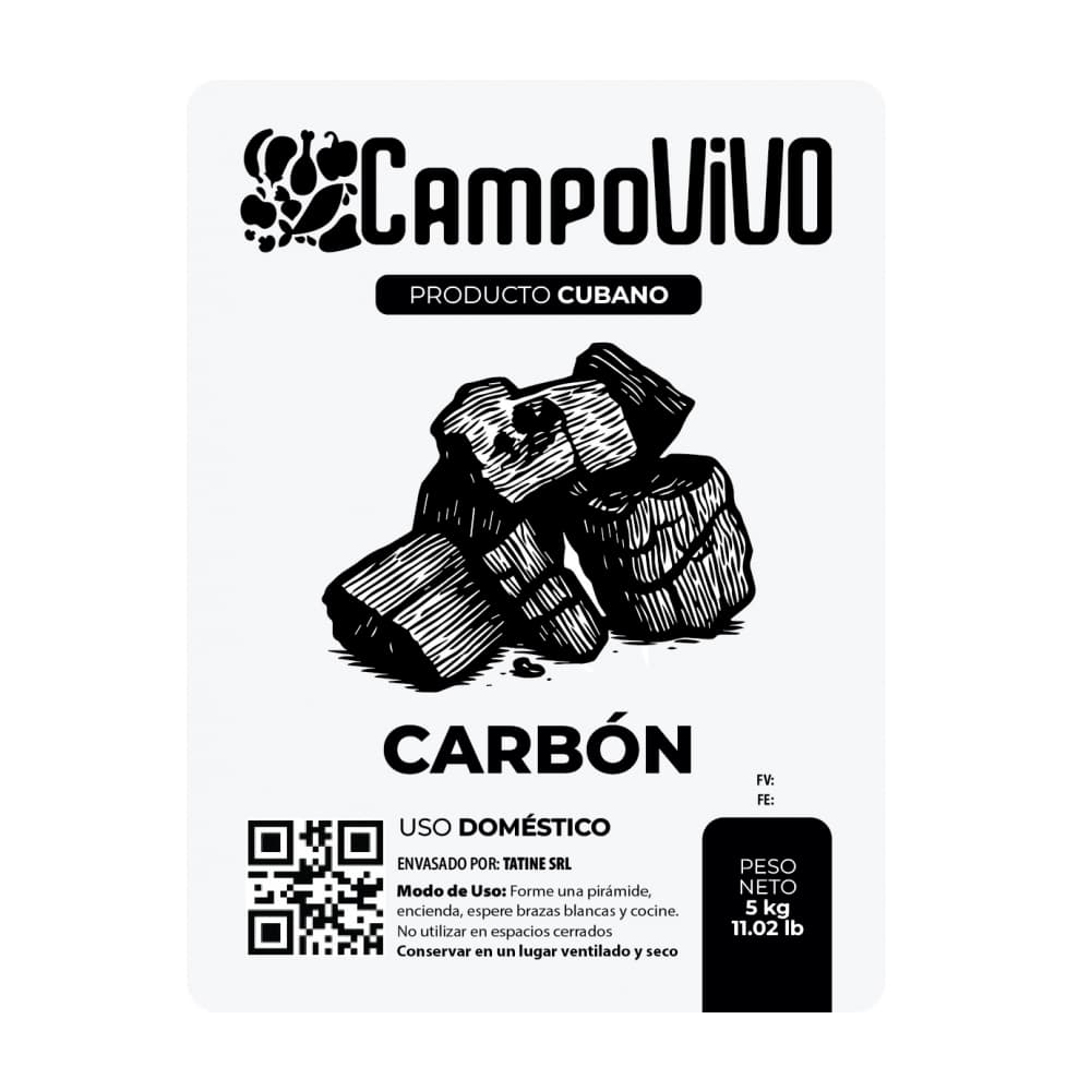 Carbón vegetal Campo Vivo (5 kg / 11.02 lb) - Miniatura 3