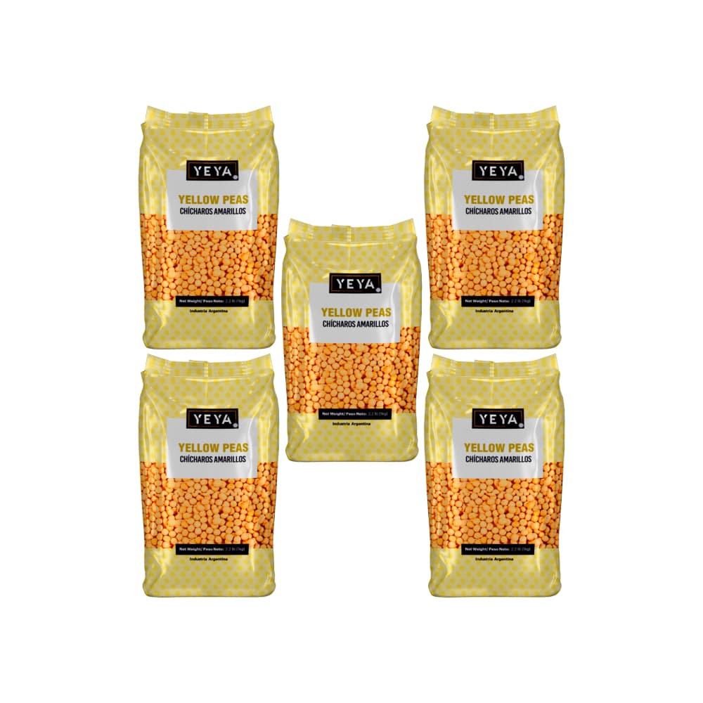 Chícharos amarillos Yeya (5 x 1 kg / 2.2 lb) - Imagen 1