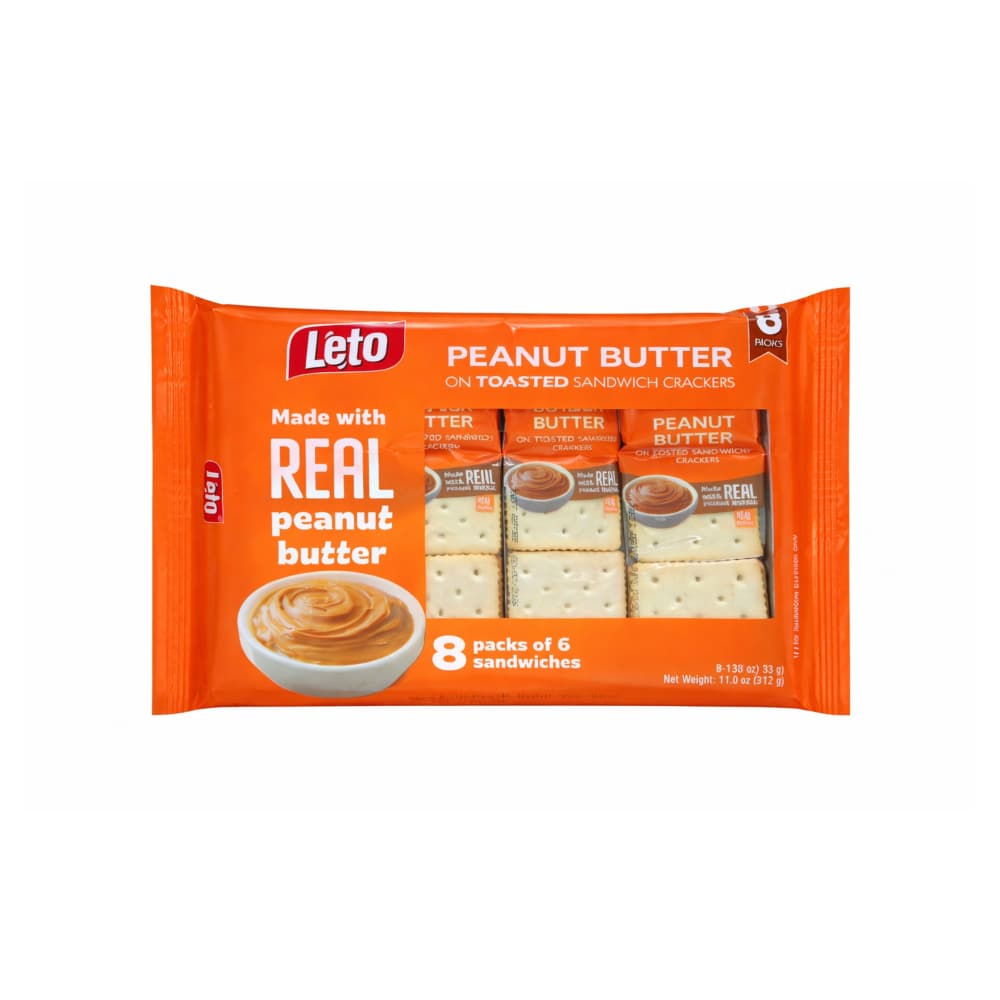 Galletas tostadas con mantequilla de maní Leto (312 g / 11 oz) - Miniatura 1