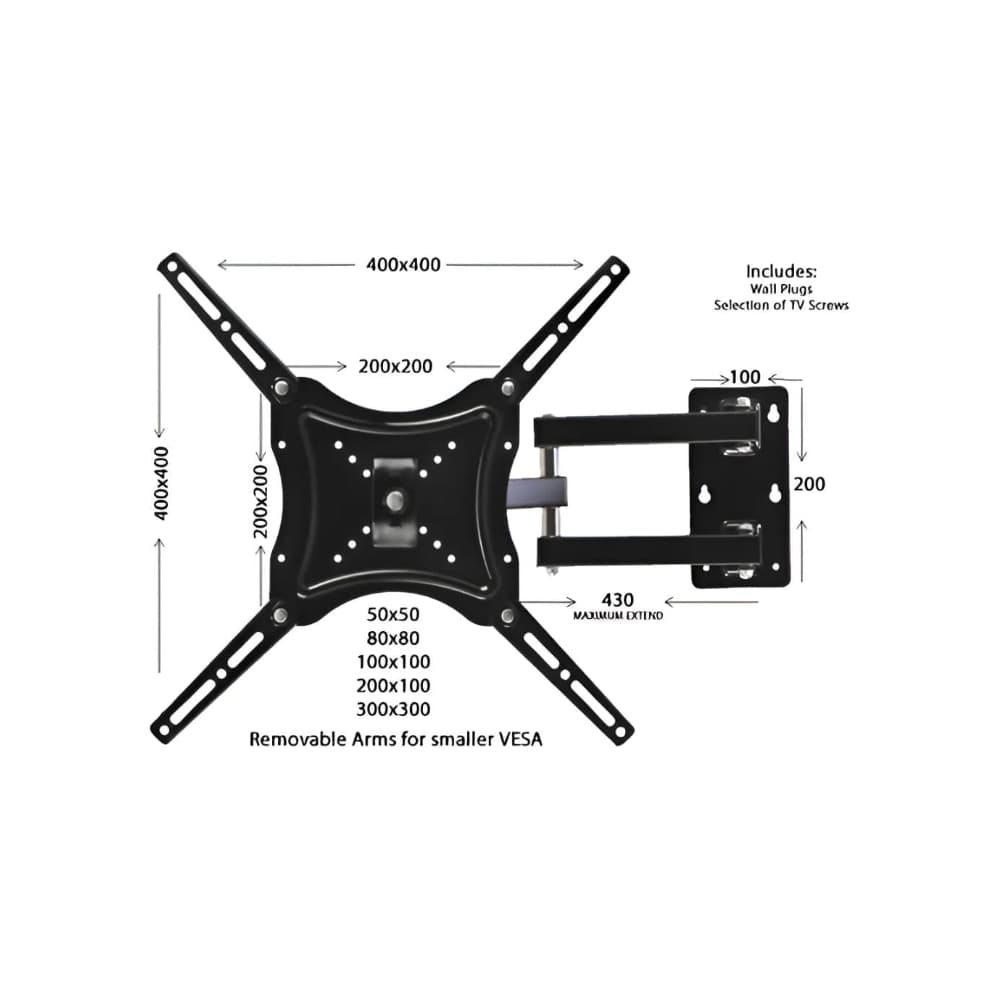 Soporte para TV 14-55 pulgadas Home Design - Miniatura 4