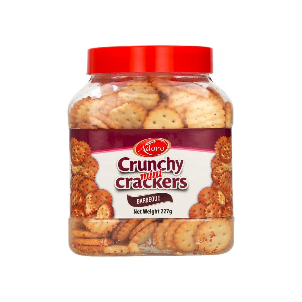 Galleticas saladas crujientes sabor barbacoa Adoro (227 g / 8 oz) - Imagen 1