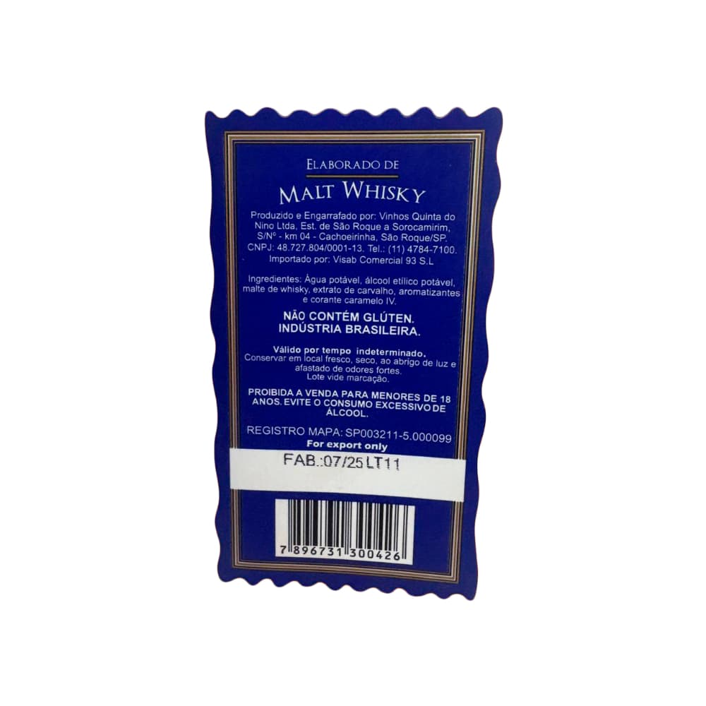 Malt Whisky Blue Black Blend (3 x 1 L) - Miniatura 2