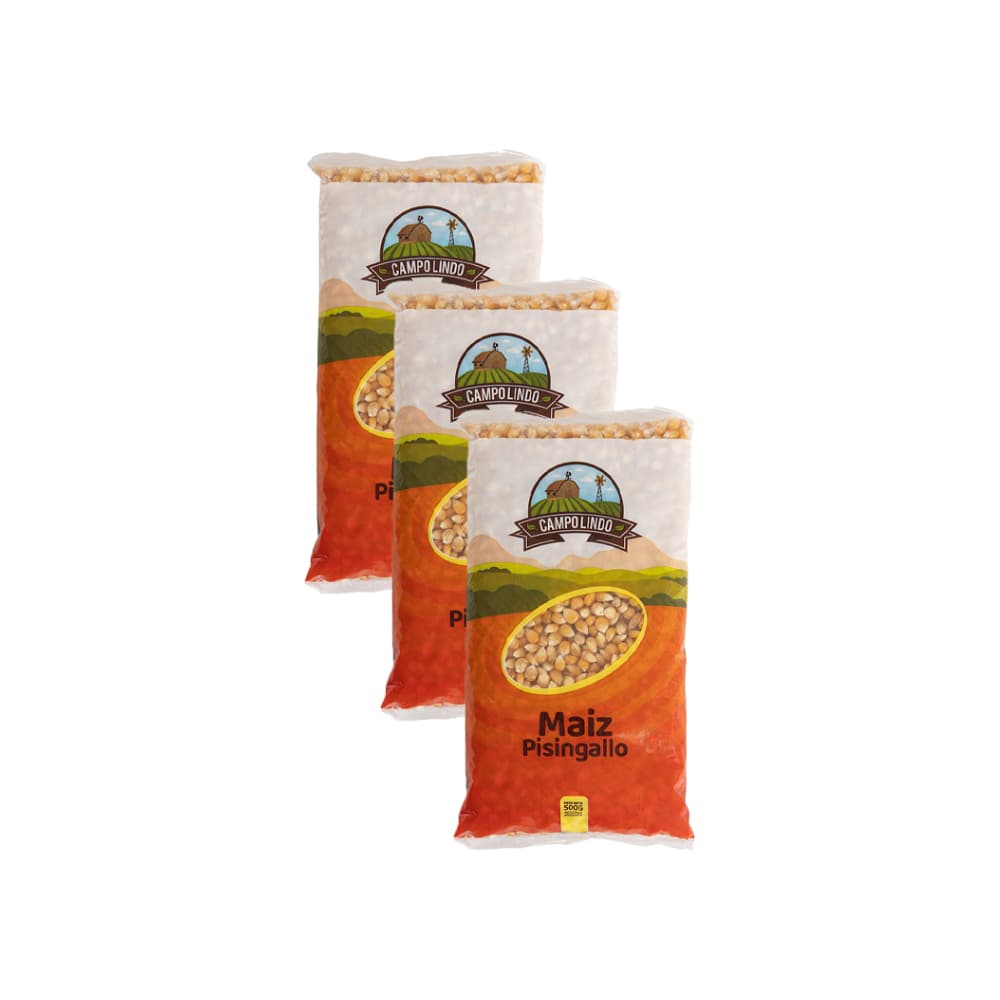 Maíz para palomitas (3 x 500 g / 1.1 lb) - Miniatura 1