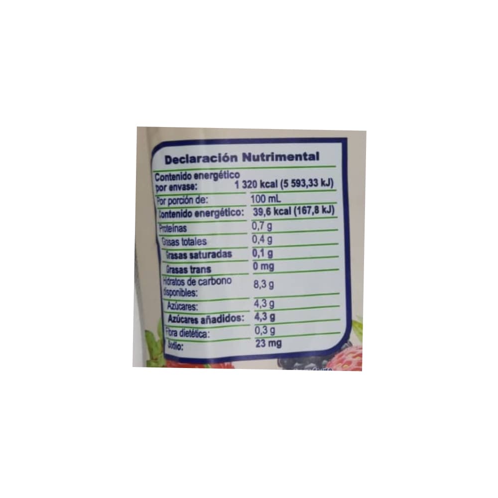Avena en polvo sabor frutos rojos Bueno (400 g / 14.1 oz) - Miniatura 8