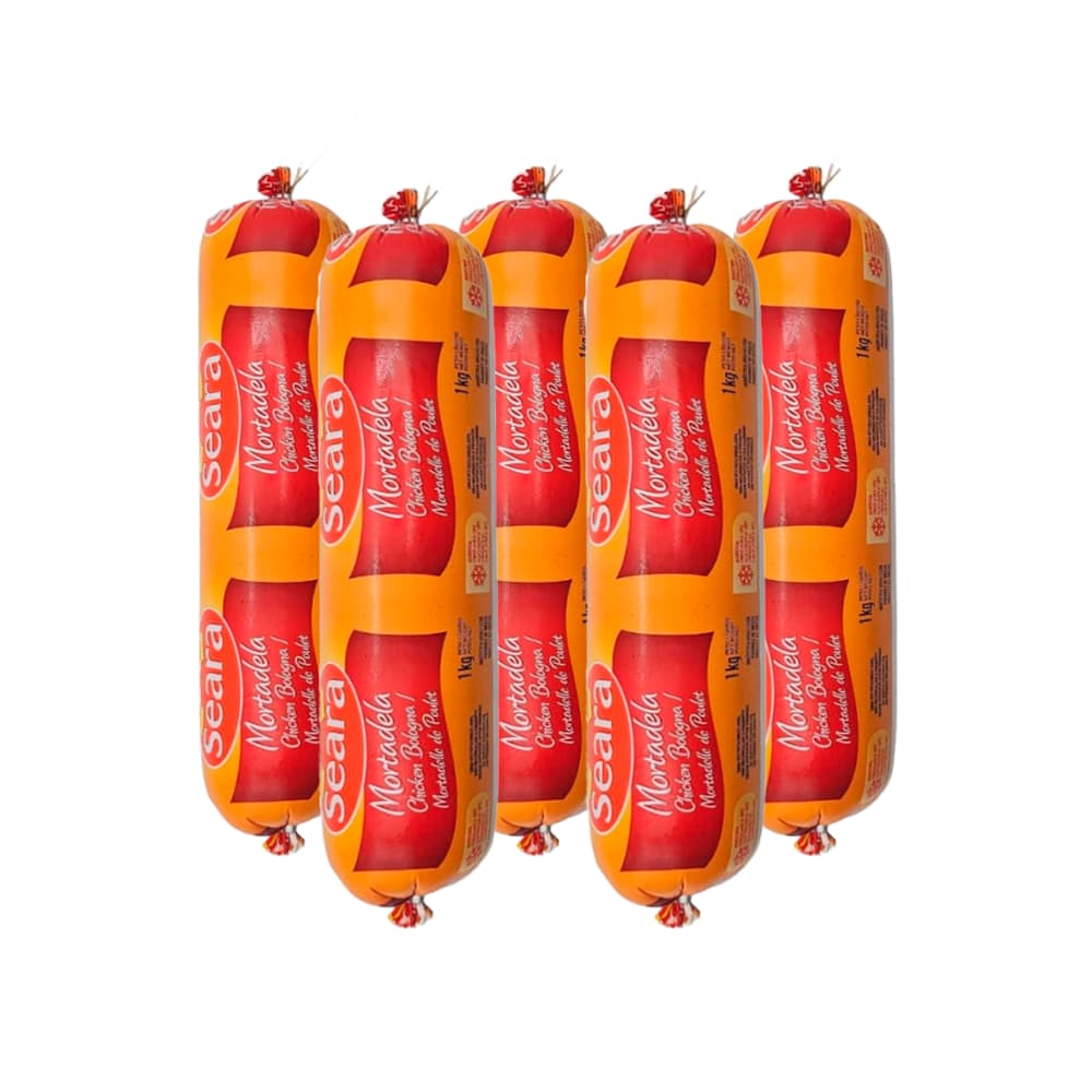 Mortadela de pollo Seara (5 x 1 kg / 2.2 lb) - Miniatura 1