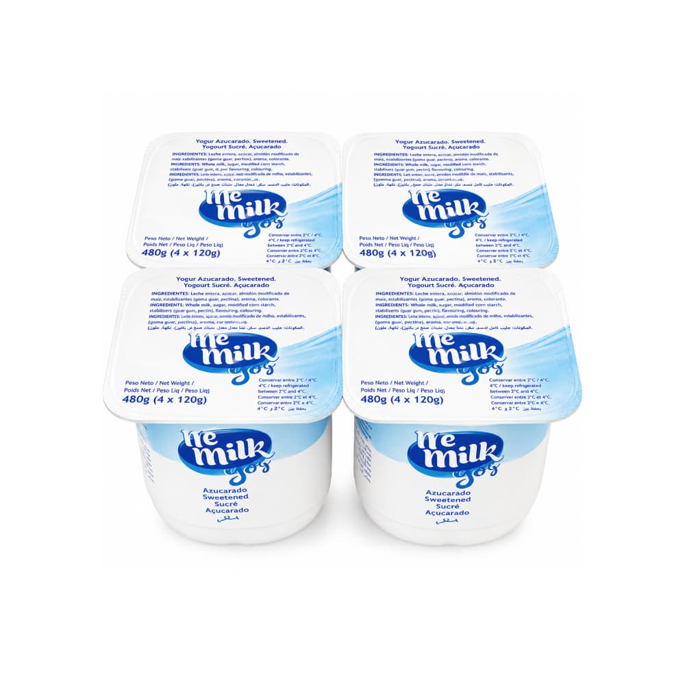 Yogur sabor natural Me Milk (48 x 120 g / 4.23 oz) - Miniatura 2