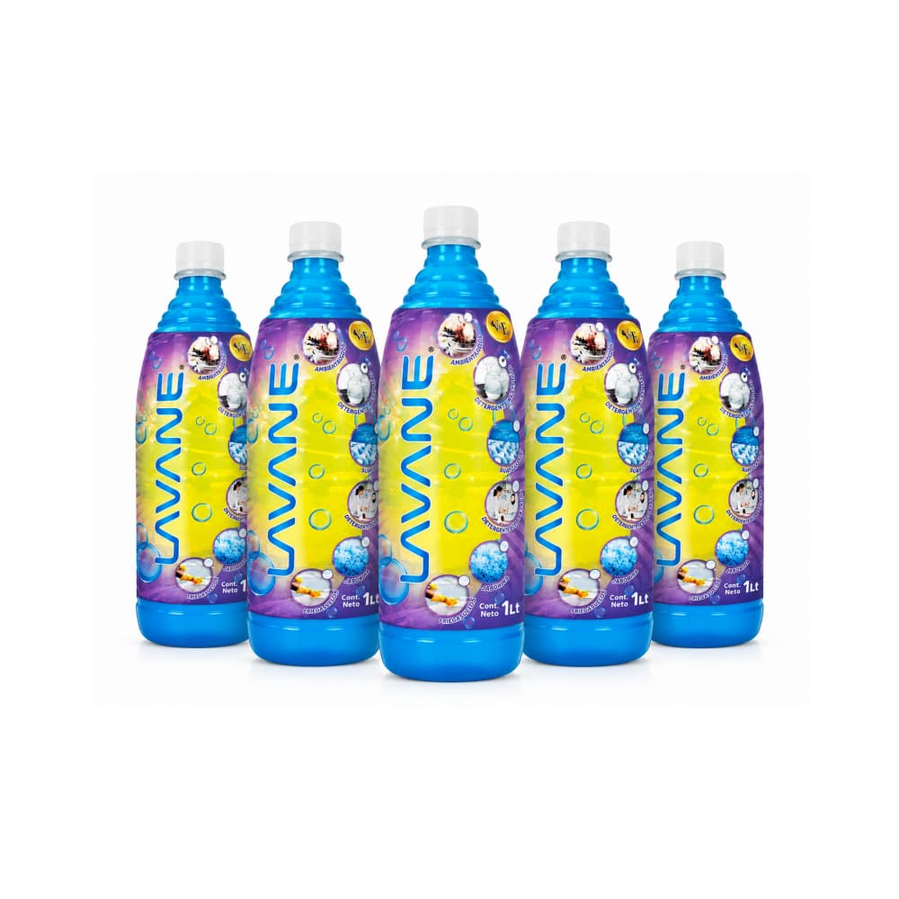 Detergente líquido multiuso Lavane (5 x 1 L) - Miniatura 1